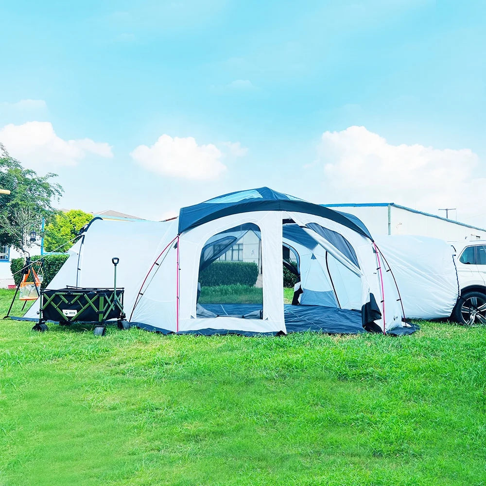 Luxury Outdoor Camping Foldable Car Rear Family Tent SUV Tailgate Tent Custom SUV Car RearTent Canopy