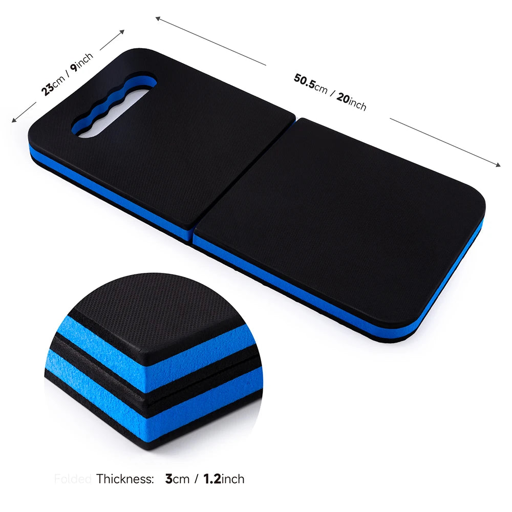 EHDIS 2-Fold/6-Fold Foldable Waterproof EVA Foam Mat Car Repair Portable Lying Kneeling Pad Gardening Outdoor Camping Rest Sheet