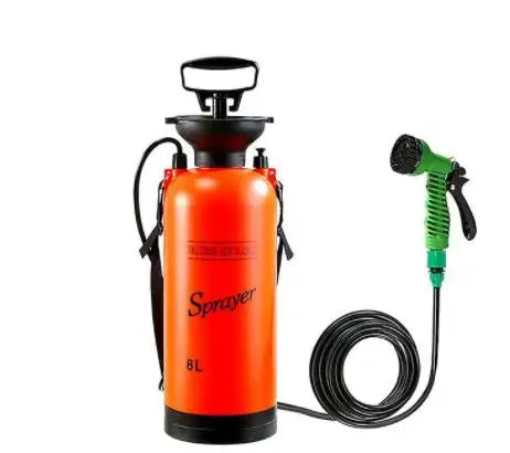 5/8L Car Washing Small Sprayer Portable Outdoor Camping Shower Multi-Function Bath Sprayer Watering Flowers For Travel