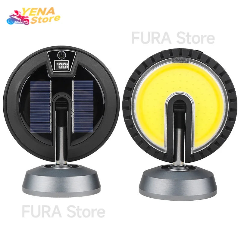 Folding 20W camping emergency outdoor light and tripod work light, LED magnetic inspection light, auto parts