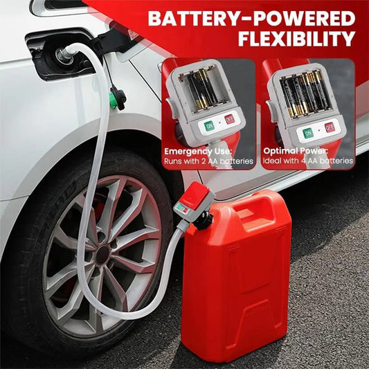 Electric oil pump Auto Stop Safety Multi Tank Adapters Battery USB Powered Portable Hose for Car Boat Emergency Camping RV