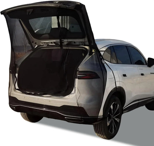 1PCS Car Tailgate Screen  Self Driving Anti Mosquito And Insect Net Bag Outdoor Camping Ventilation Trunk Breathable Mesh Cover